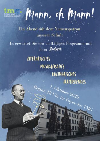 Plakat Thomas Mann Abend